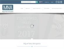 Tablet Screenshot of mnadv.com.br